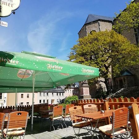 Gaststaette & Pension Zum Tuermer Annaberg-Buchholz Dış mekan fotoğraf